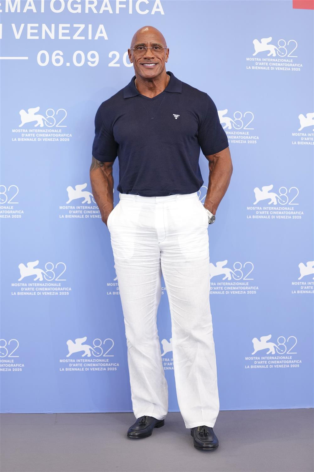 Ντουέιν Τζόνσον και Έμιλι Μπλαντ