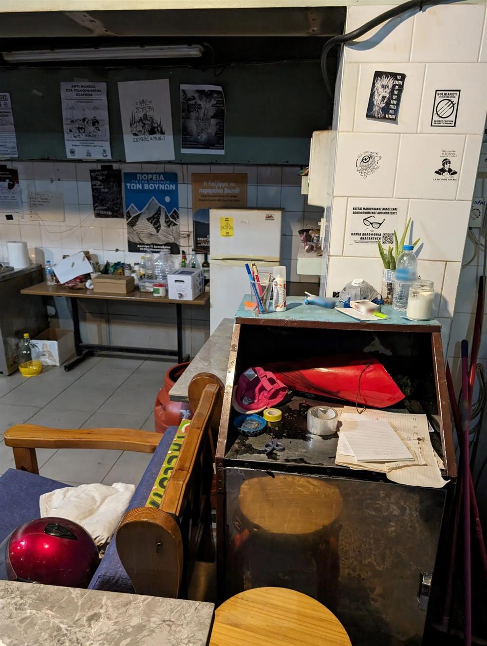 Λόφος Στρέφη - Εκκένωση κατάληψης Λόφος Στρέφη - Εκκένωση κατάληψης