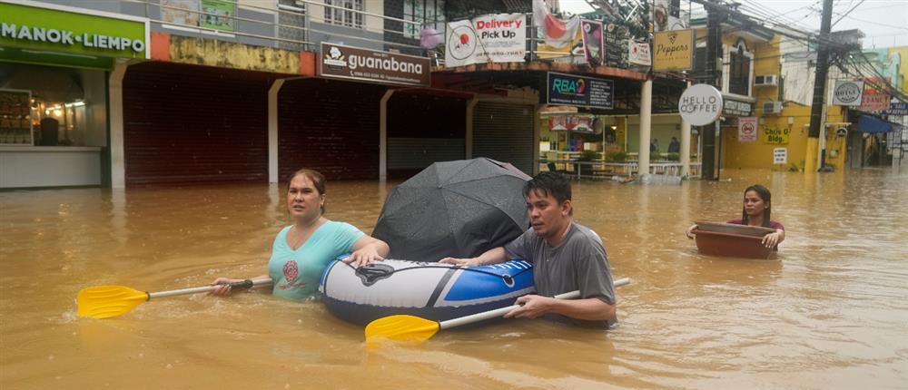 Φιλιππινες - τροπική καταιγίδα Φιλιππινες - τροπική καταιγίδα