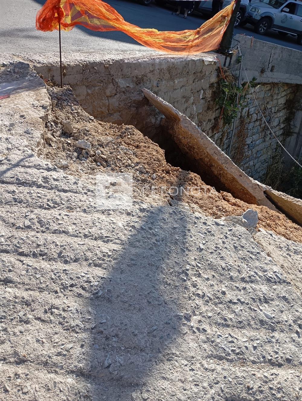 Πήλιο - Μηλιές - κατάρρευση Πήλιο - Μηλιές - κατάρρευση