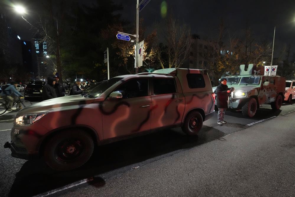 Νότια Κορέα - Στρατιωτικός νόμος - διαδηλώσεις Νότια Κορέα - Στρατιωτικός νόμος - διαδηλώσεις