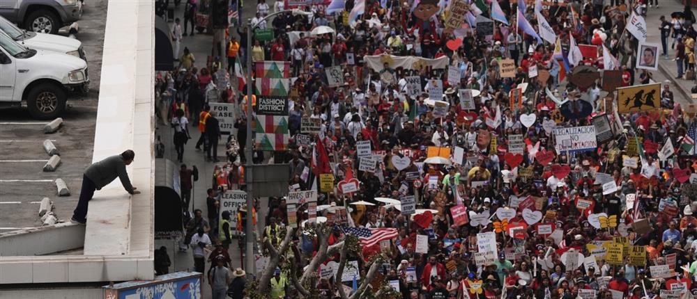 ΗΠΑ - διαδηλωσεις ΗΠΑ - διαδηλωσεις