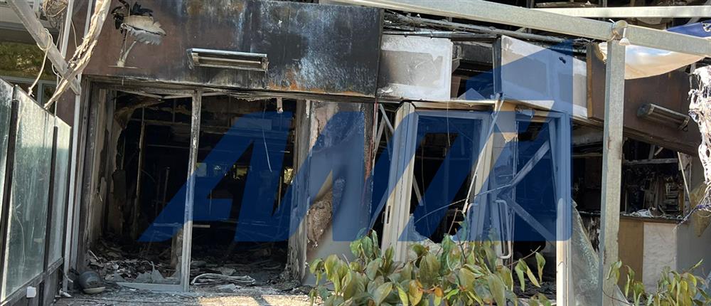 Καφετέρια κάηκε ολοσχερώς στο Μεταξουργείο Καφετέρια κάηκε ολοσχερώς στο Μεταξουργείο