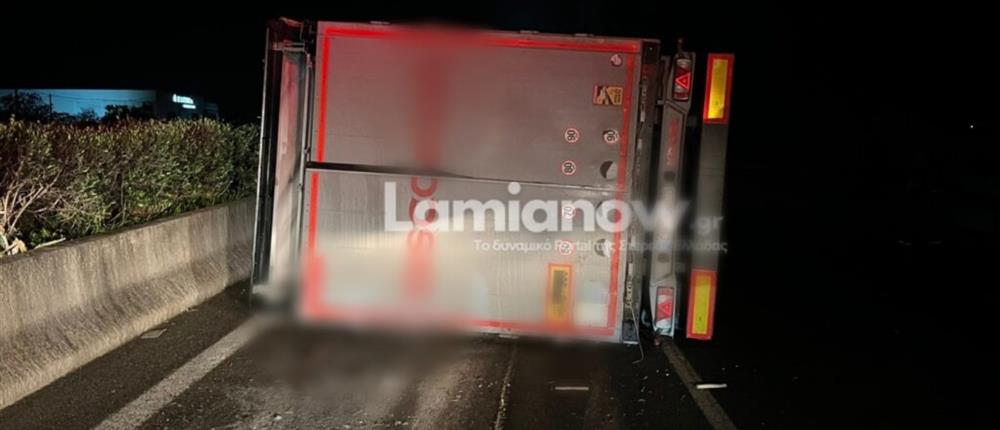 τροχαιο - Αθηνων - Λαμιας - φορτηγο τροχαιο - Αθηνων - Λαμιας - φορτηγο