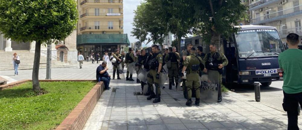 Θεσσαλονίκη - αστυνομικός κλοιός - Καμάρα - οπαδοί ΠΑΟΚ Θεσσαλονίκη - αστυνομικός κλοιός - Καμάρα - οπαδοί ΠΑΟΚ