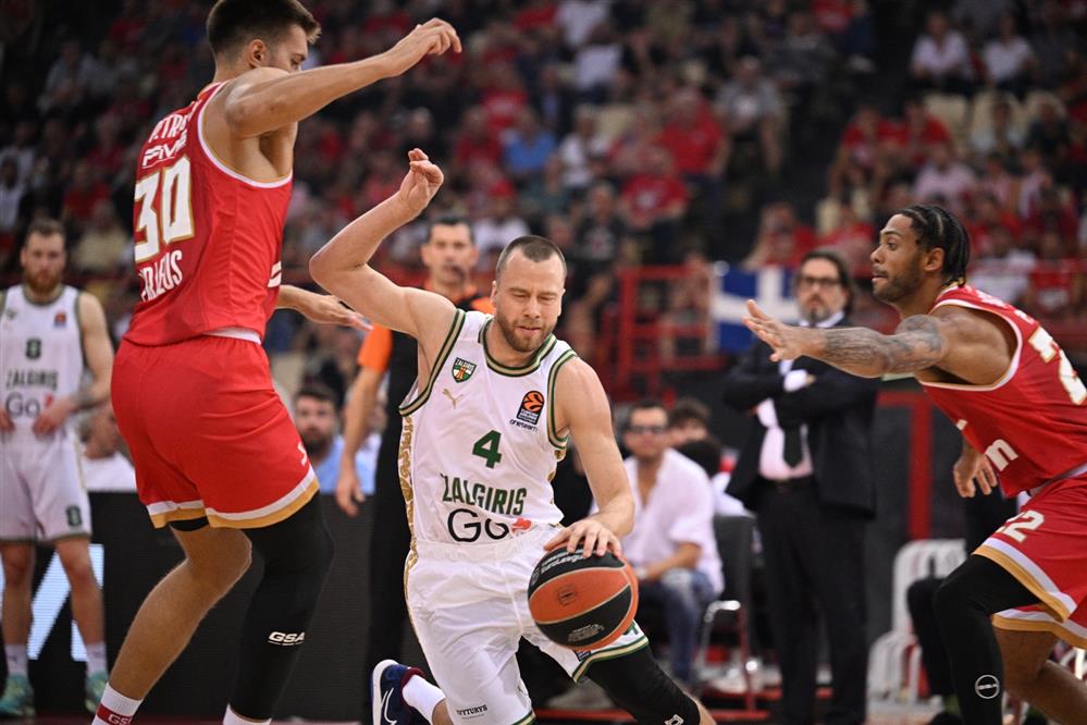 Ολυμπιακός - Ζαλκγιρις Καουνας - Euroleague - Μπάσκετ Ολυμπιακός - Ζαλκγιρις Καουνας - Euroleague - Μπάσκετ