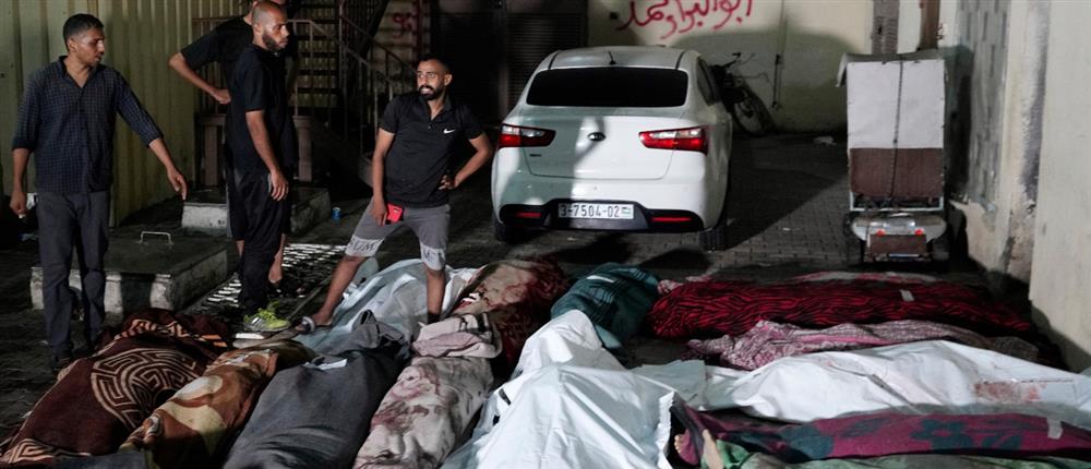 Γάζα - Λωρίδα της Γάζας - Βομβαρδισμός σχολείου Γάζα - Λωρίδα της Γάζας - Βομβαρδισμός σχολείου