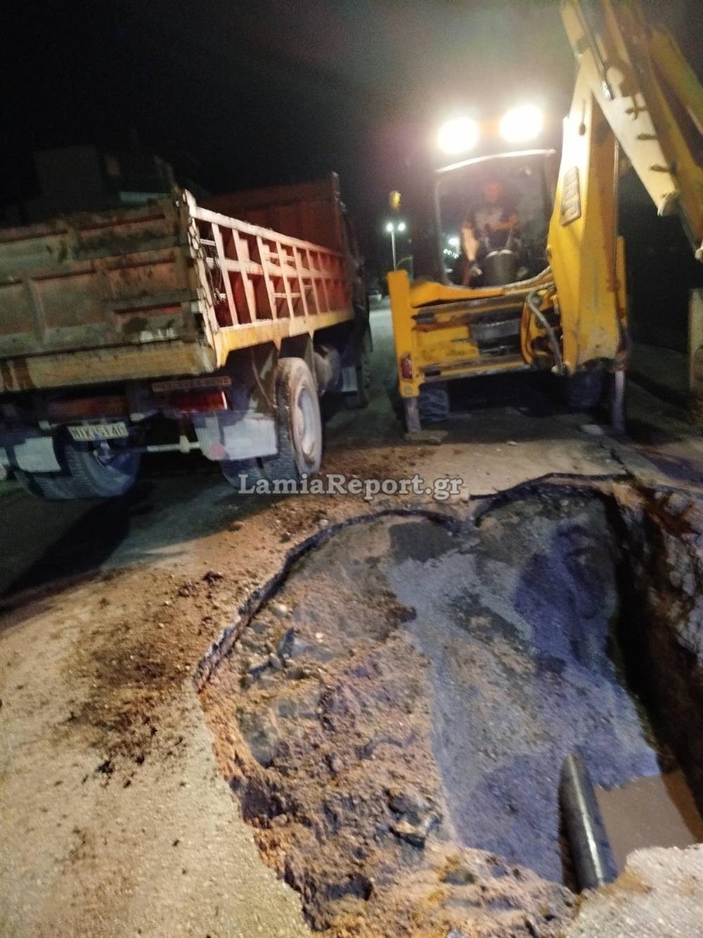 λαμια - πυροσβεστικο - ατυχημα