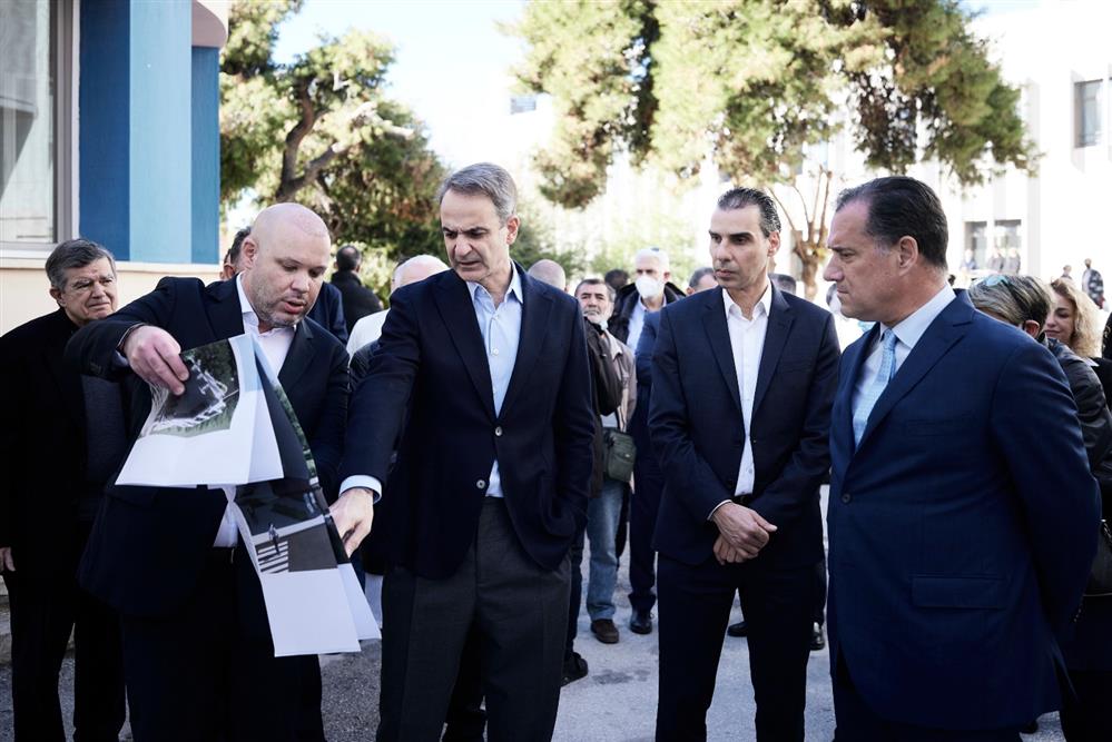 Κυριάκος Μητσοτάκης - Ασκληπιείο Βούλας Κυριάκος Μητσοτάκης - Ασκληπιείο Βούλας