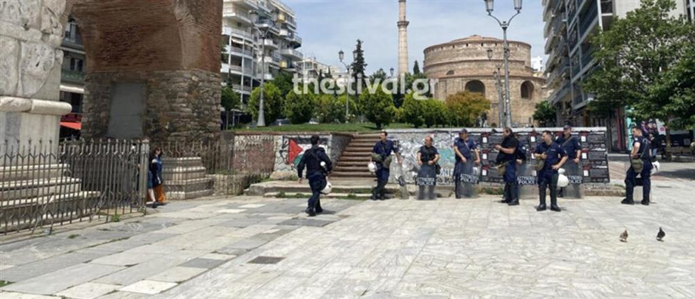 Θεσσαλονίκη - αστυνομικός κλοιός - Καμάρα - οπαδοί ΠΑΟΚ Θεσσαλονίκη - αστυνομικός κλοιός - Καμάρα - οπαδοί ΠΑΟΚ