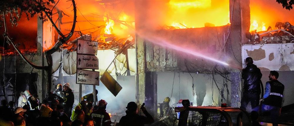 Λίβανος - Βυρητός - βομβαρδισμός Λίβανος - Βυρητός - βομβαρδισμός