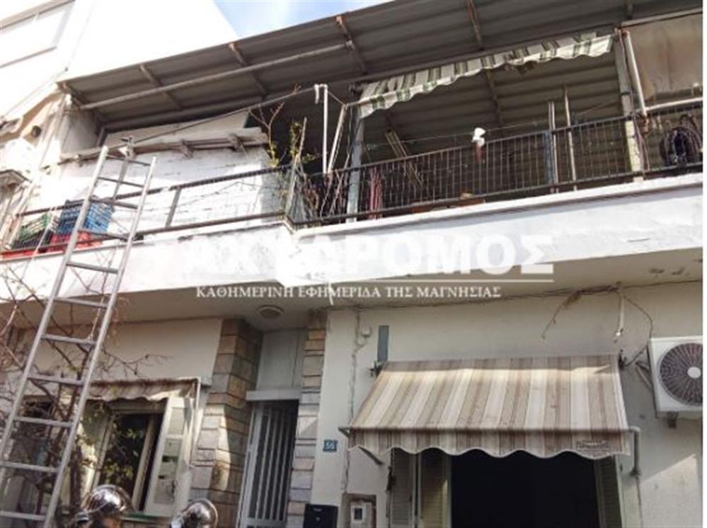 Βόλος - Ηλικιωμένος - Φωτιά