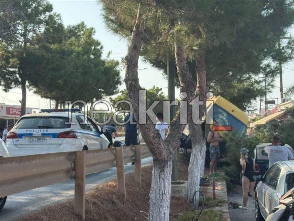 Χερσόνησος - τροχαίο - παράσυρση Χερσόνησος - τροχαίο - παράσυρση