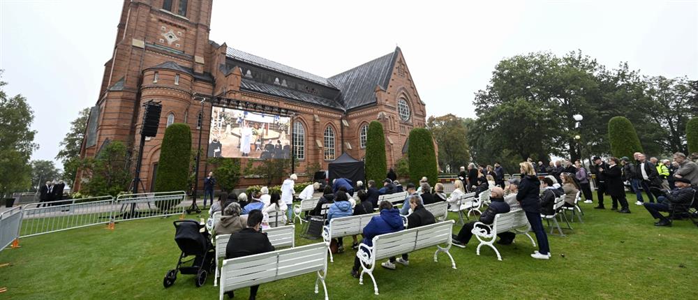 Σβεν Γκόραν Έρισκον - Κηδεία Σβεν Γκόραν Έρισκον - Κηδεία