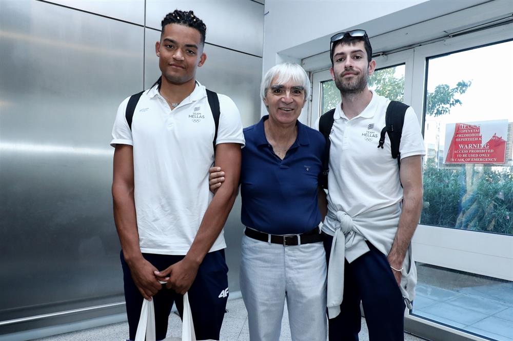 Ελληνική αποστολή - Ολυμπιακοί αγώνες - επιστροφή Ελληνική αποστολή - Ολυμπιακοί αγώνες - επιστροφή