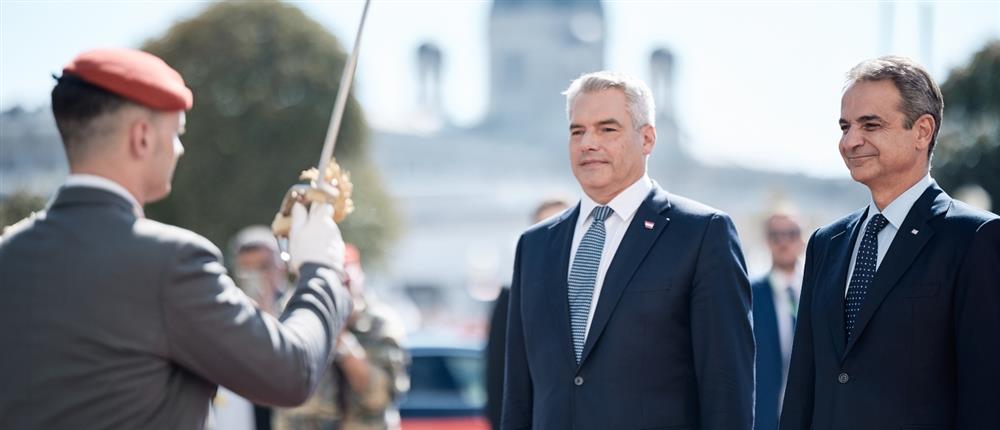 Κυριάκος Μητσοτάκης - Αυστρία - Βιέννη Κυριάκος Μητσοτάκης - Αυστρία - Βιέννη