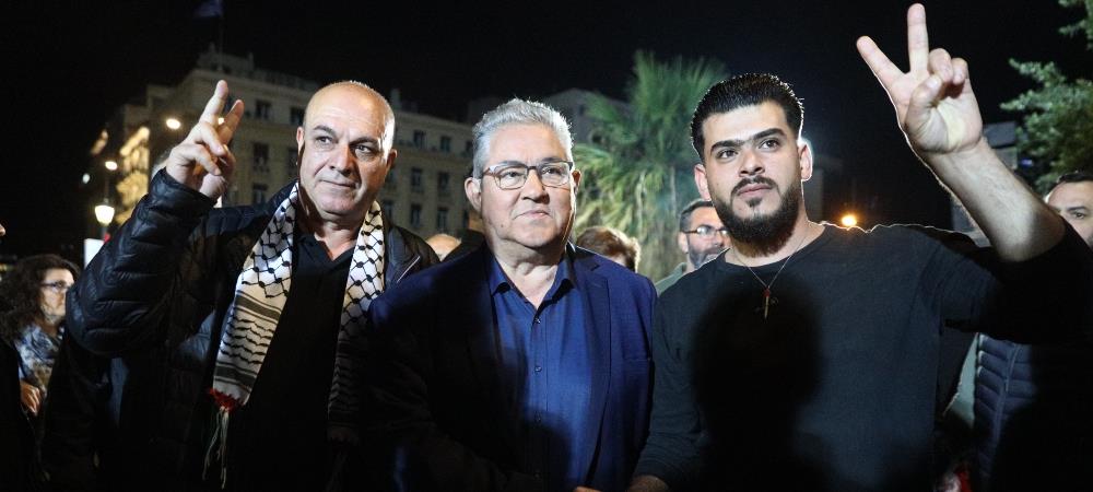 Αθήνα - διαμαρτυρία - Παλαιστίνη - Σύνταγμα - Προπύλαια Αθήνα - διαμαρτυρία - Παλαιστίνη - Σύνταγμα - Προπύλαια