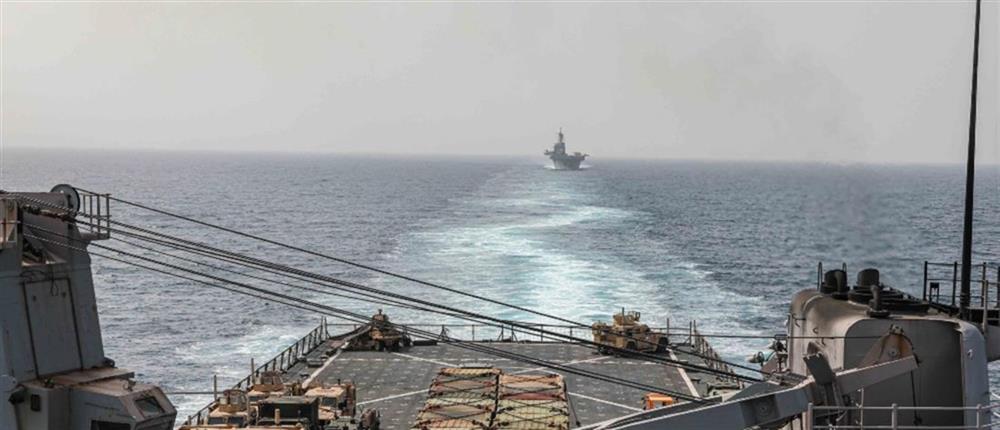 Ερυθρά Θάλασσα - Χούθι - πλοίο - Υεμένη Ερυθρά Θάλασσα - Χούθι - πλοίο - Υεμένη