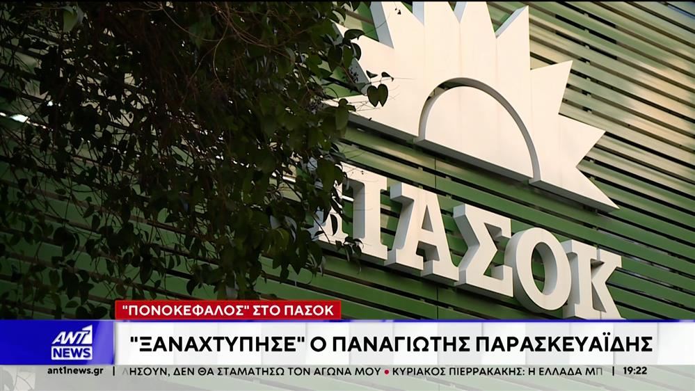 Πονοκέφαλο στο ΠΑΣΟΚ προκαλεί ο Παναγιώτης Παρασκευαΐδης