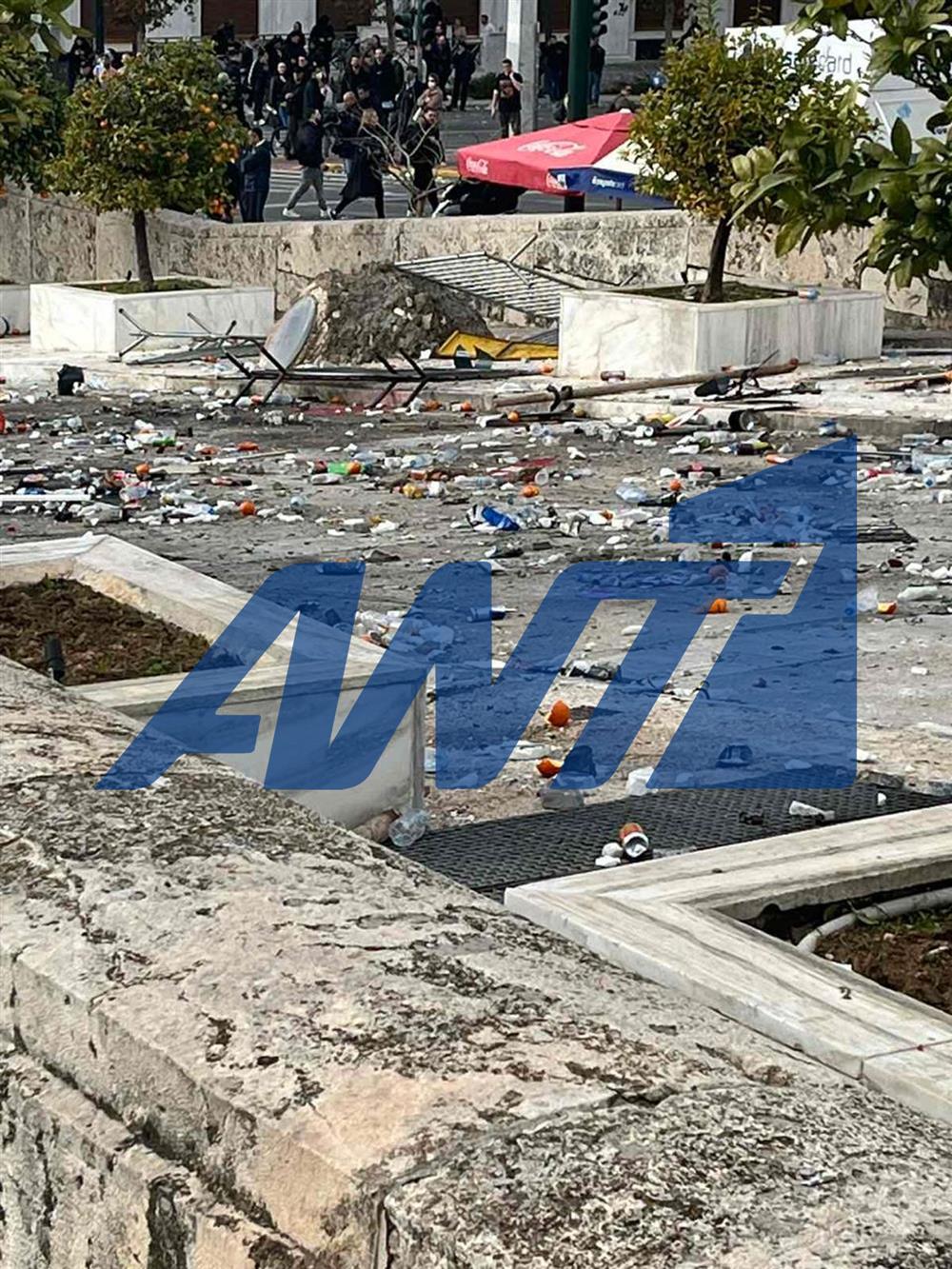 βουλη - καταστροφες - επεισοδια βουλη - καταστροφες - επεισοδια