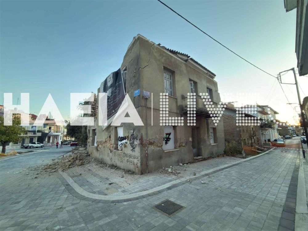 Πύργος - Κατάρρευση κτιρίου Πύργος - Κατάρρευση κτιρίου