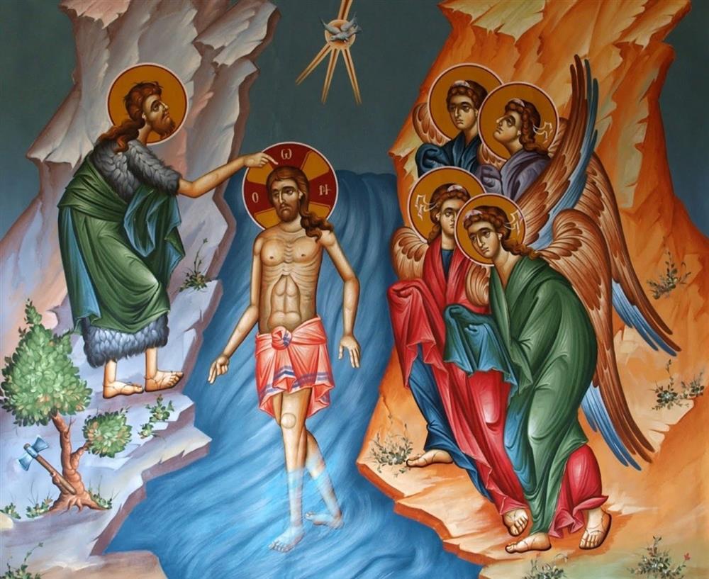 Βάπτιση του Χριστού - Θεοφάνια - Θεοφάνεια - Φώτα Βάπτιση του Χριστού - Θεοφάνια - Θεοφάνεια - Φώτα