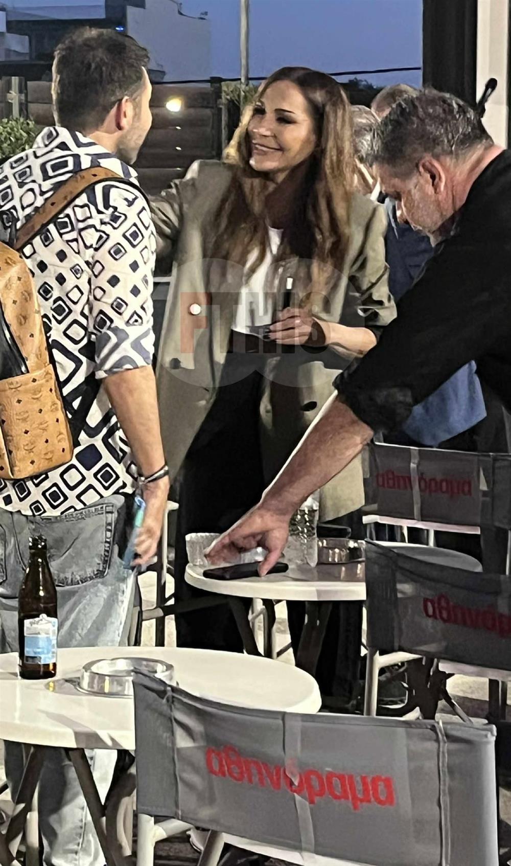 Δέσποινα Βανδή φωτο με Μπισμπικη