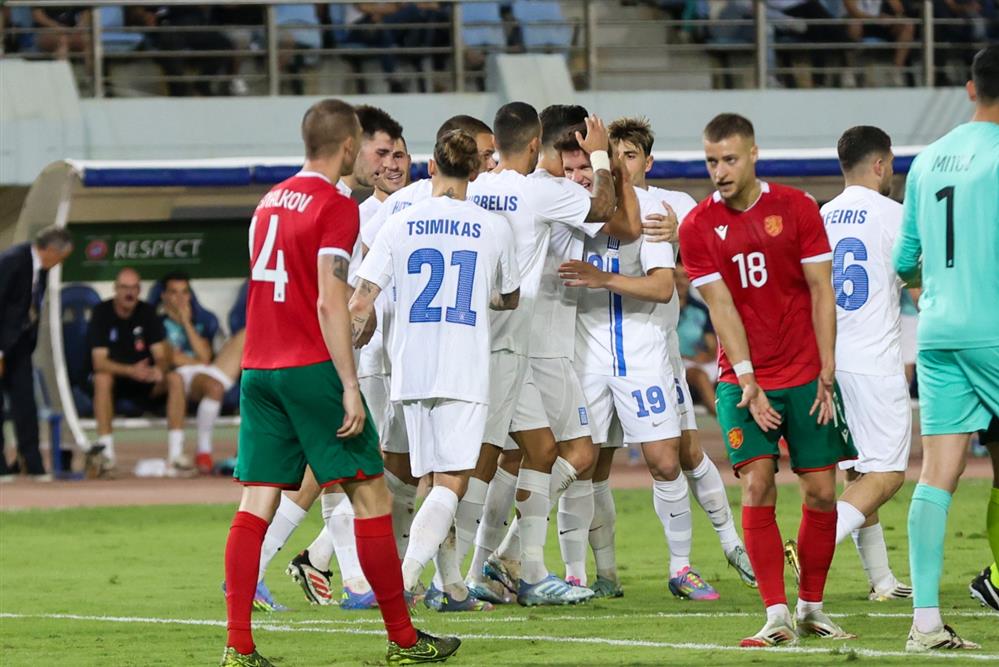 Εθνική Ελλάδος - Βουλγαρία - φιλικό