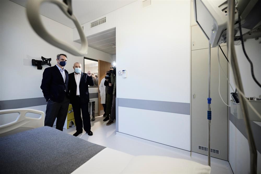 Κυριάκος Μητσοτάκης - Ασκληπιείο Βούλας Κυριάκος Μητσοτάκης - Ασκληπιείο Βούλας