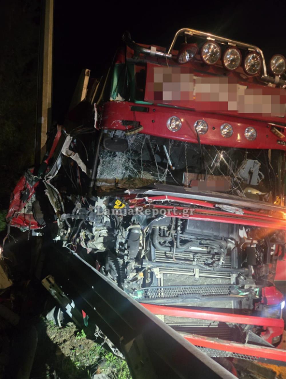 Τροχαίο- Νταλίκα- Λαμία