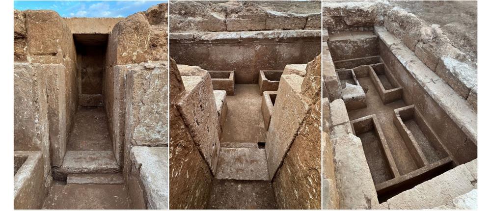 Χιλιομόδι - Αρχαίοι τάφοι