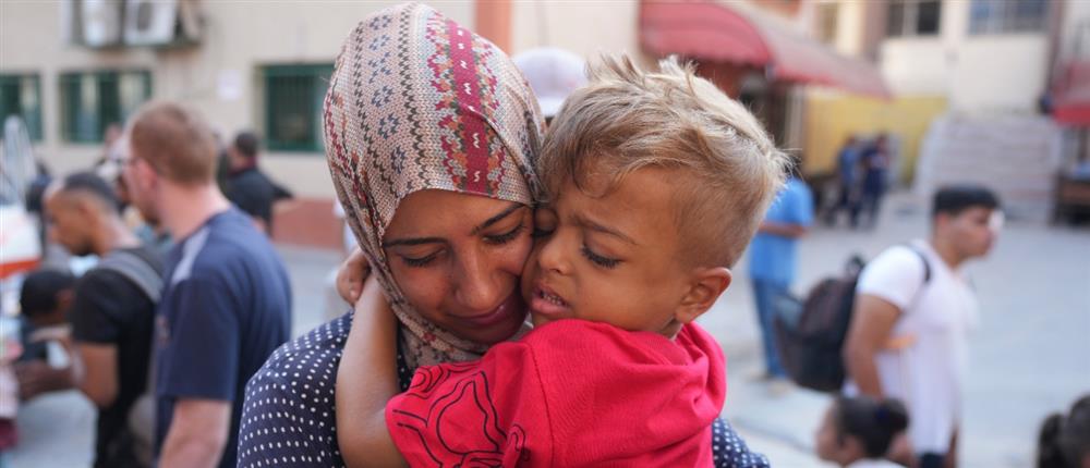 Γάζα - παιδιά με καρκινο Γάζα - παιδιά με καρκινο