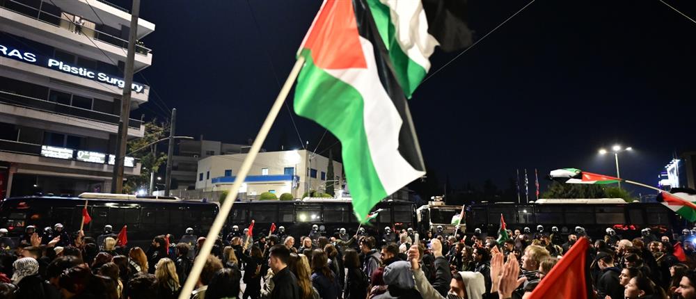 Πολυτεχνείο - Πορεία - πρεσβεία Ισραήλ Πολυτεχνείο - Πορεία - πρεσβεία Ισραήλ