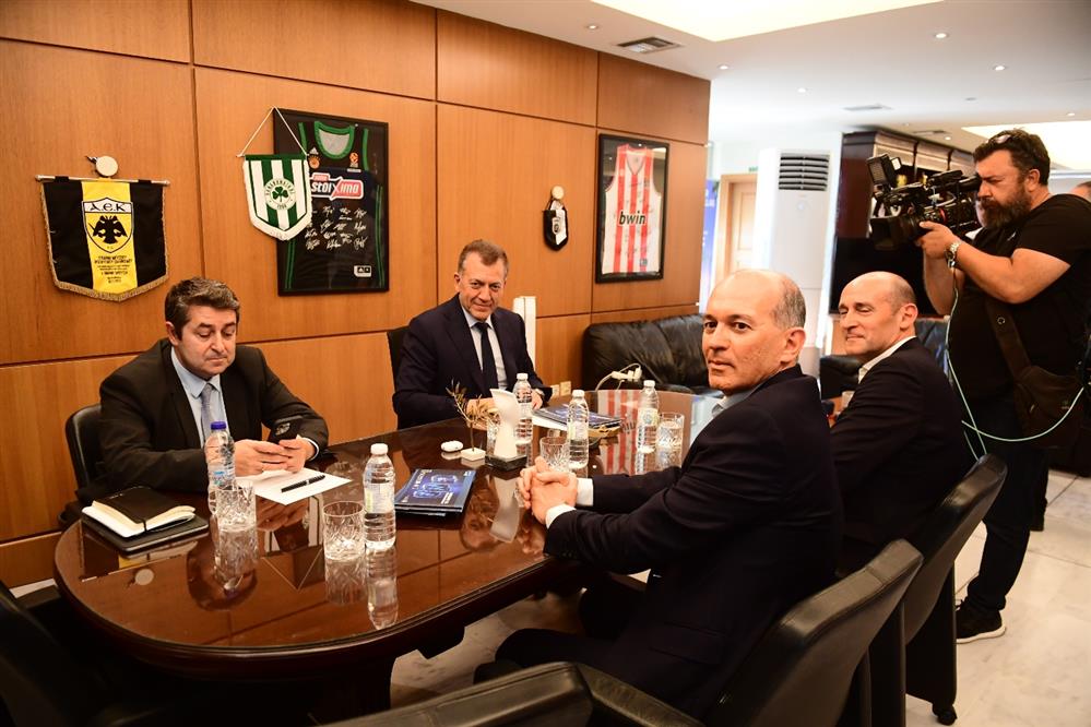 Αγγελόπουλοι - Συνάντηση με Βρούτση Αγγελόπουλοι - Συνάντηση με Βρούτση