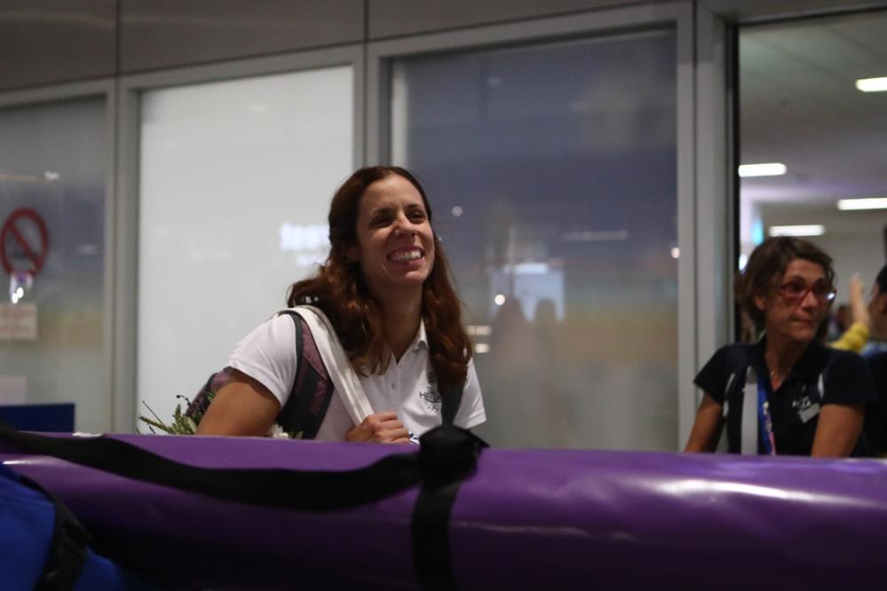 Ελληνική αποστολή - Ολυμπιακοί αγώνες - επιστροφή Ελληνική αποστολή - Ολυμπιακοί αγώνες - επιστροφή