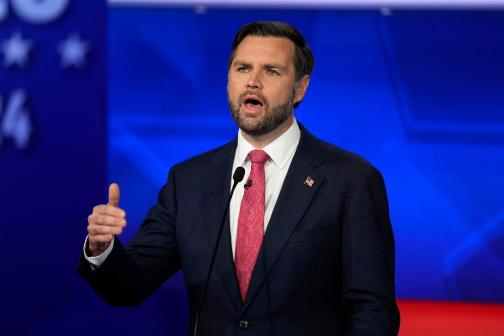 ΗΠΑ - Ντιμπέιτ Αντιπροέδρων - Τζ. Ντ. Βανς - Τιμ Γούολς ΗΠΑ - Ντιμπέιτ Αντιπροέδρων - Τζ. Ντ. Βανς - Τιμ Γούολς