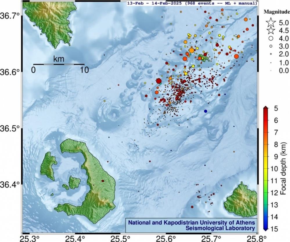 Σαντορίνη - ΕΚΠΑ - Χάρτης Σαντορίνη - ΕΚΠΑ - Χάρτης