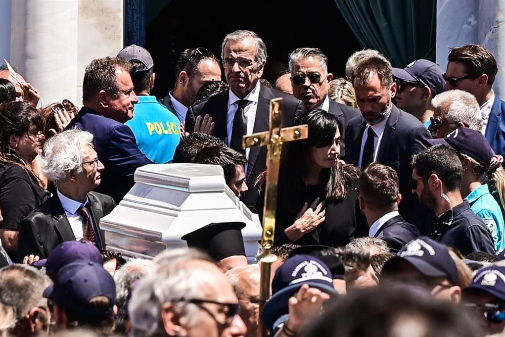 Κηδεία - Λένα - Σαμαρά - Αντώνης - Σαμαράς Κηδεία - Λένα - Σαμαρά - Αντώνης - Σαμαράς