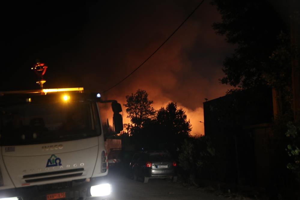 Σίνδος - φωτιά