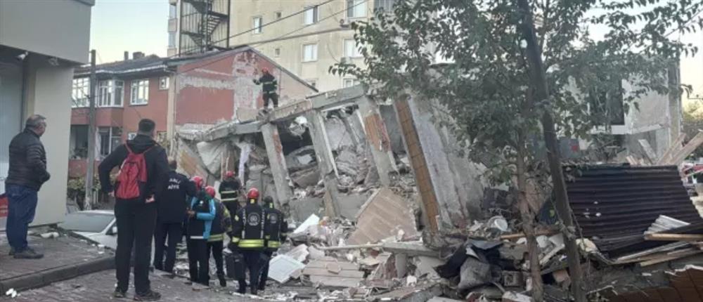 Τουρκία - Κατάρρευση πολυκατοικίας Τουρκία - Κατάρρευση πολυκατοικίας