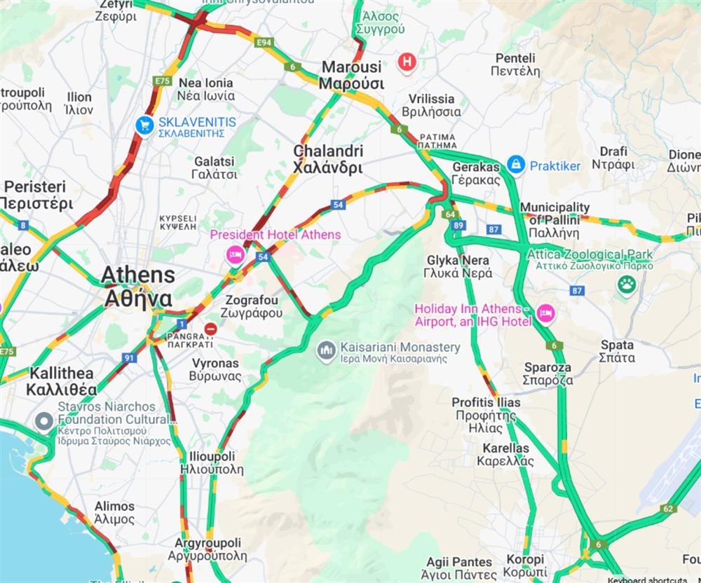 Κίνηση - χαρτης