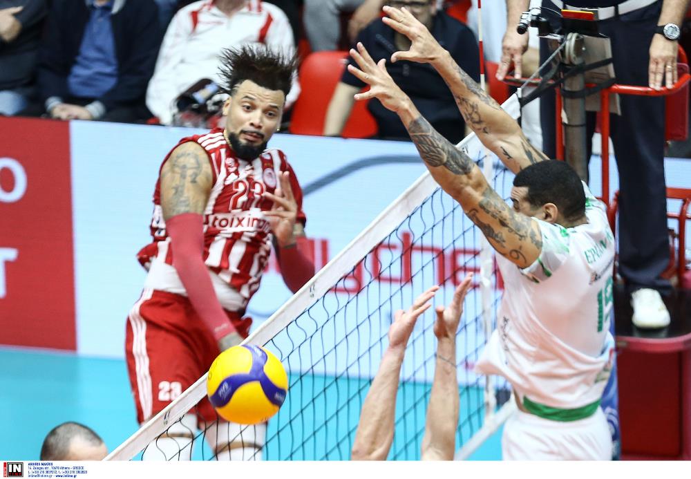 Volley League - Ολυμπιακός - Παναθηναίκος Volley League - Ολυμπιακός - Παναθηναίκος