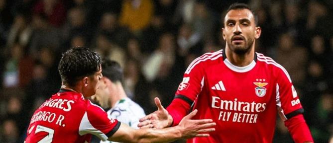 Show Παυλίδη και 4-0 η Μπενφίκα
