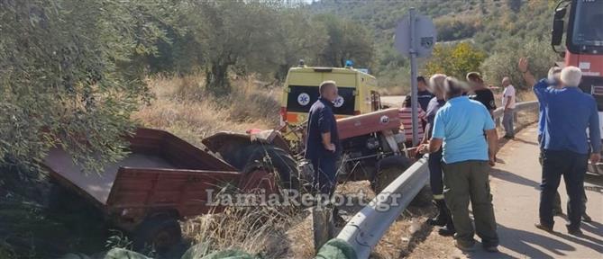 Σοκ στη Λοκρίδα: Άνδρας καταπλακώθηκε από το τρακτέρ του