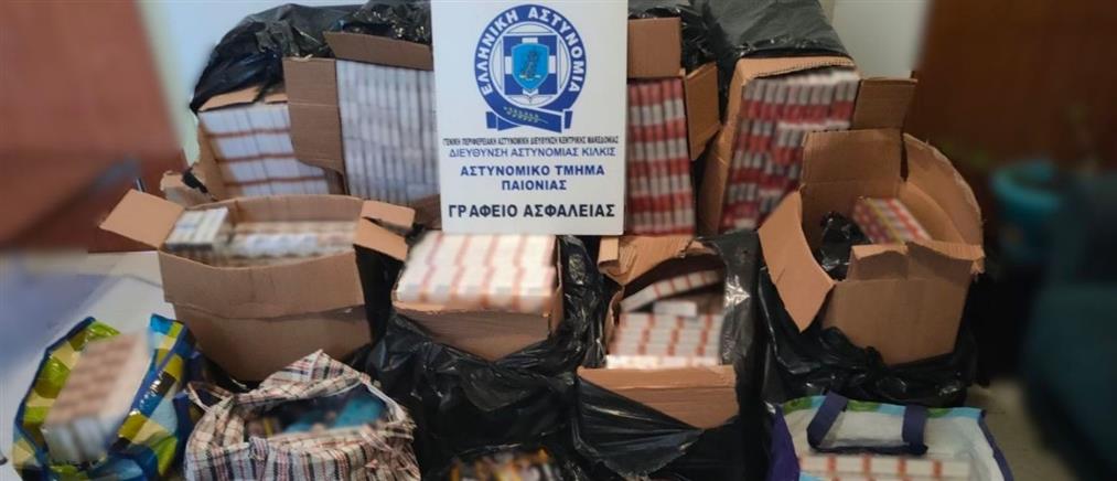 Θεσσαλονίκη: Σύλληψη άνδρα με σχεδόν 100.000 λαθραία τσιγάρα και καπνό