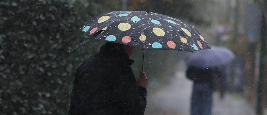 Επικαιροποίηση Έκτακτου Δελτίου Επιδείνωσης Καιρού - Ισχυρές βροχές και καταιγίδες, άνεμοι έως 9 μποφόρ