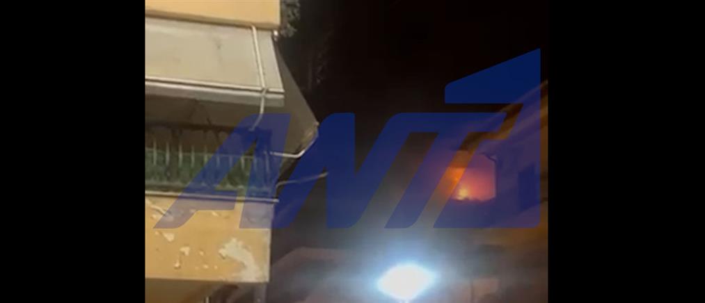 Αλεξάνδρεια: Υπό έλεγχο η φωτιά που ξέσπασε σε πολυκατοικία